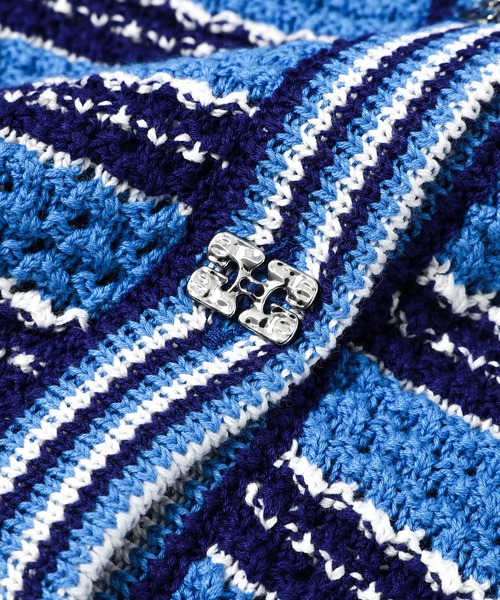 GANNI(ガニー)の「Cotton Pointelle Stripe Cardigan(カーディガン/ボレロ・レディース・その他・S/M)」の3枚目の写真