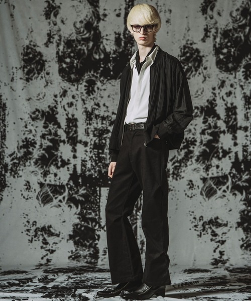 NO ID.(ノーアイディ)の「【NO ID.】Stretch Wide Leg Pants / ストレッチワイドレッグPT(その他パンツ・メンズ・ブラック・1/2)」の10枚目の写真