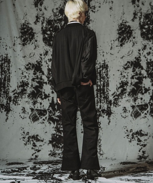 NO ID.(ノーアイディ)の「【NO ID.】Stretch Wide Leg Pants / ストレッチワイドレッグPT(その他パンツ・メンズ・ブラック・1/2)」の13枚目の写真