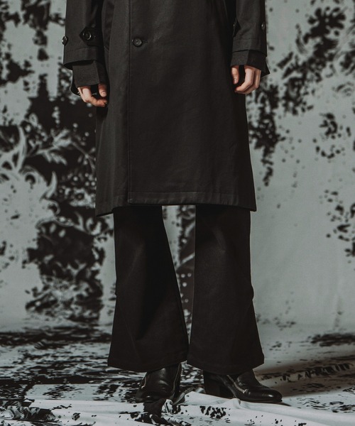 NO ID.(ノーアイディ)の「【NO ID.】Stretch Wide Leg Pants / ストレッチワイドレッグPT(その他パンツ・メンズ・ブラック・1/2)」の14枚目の写真