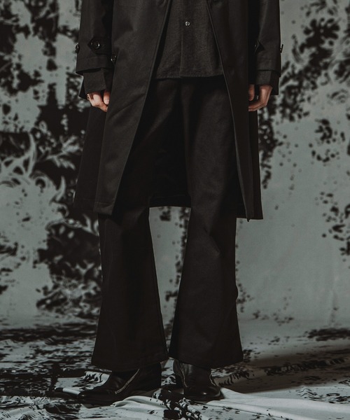 NO ID.(ノーアイディ)の「【NO ID.】Stretch Wide Leg Pants / ストレッチワイドレッグPT(その他パンツ・メンズ・ブラック・1/2)」の16枚目の写真