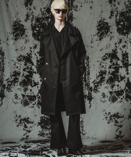 NO ID.(ノーアイディ)の「【NO ID.】Stretch Wide Leg Pants / ストレッチワイドレッグPT(その他パンツ・メンズ・ブラック・1/2)」の17枚目の写真