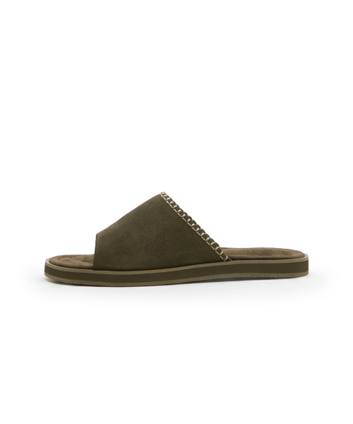 DAONATO(ダオンアト)の「Moksae Slippers (Khaki)(サンダル・メンズ・カーキ・23cm/24cm/25cm/26cm/27cm/28cm/27.5cm/26.5cm/25.5cm/24.5cm/23.5cm/28.5cm)」の2枚目の写真
