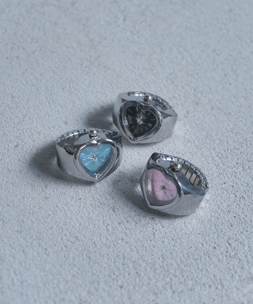 Carmelo（カーメロ）の「Amour Ring Watch / Amour ウォッチリング（リング・レディース・ピンク/ブルー/ブラウン・FREE）」の9枚目の写真