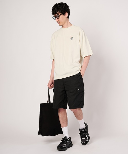 Arnold Palmer(アーノルドパーマー)の「シェア フットボール Tシャツ(Tシャツ/カットソー・レディース・アイボリー/ブラウン/チャコールグレー・S/M/XS/LL/L)」の7枚目の写真