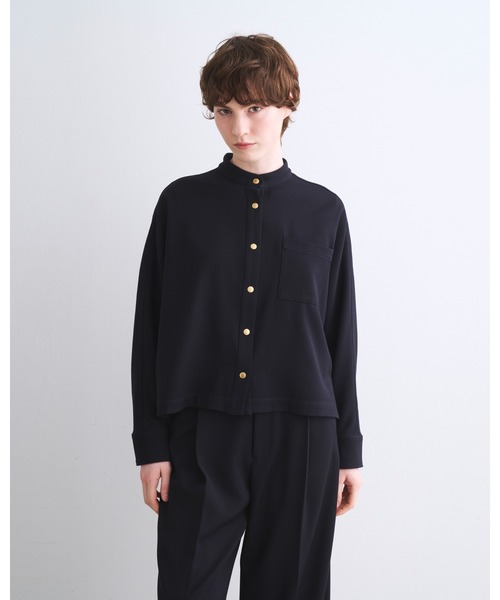 Traditional Weatherwear(トラディショナルウェザーウェア)の「BARRY L/S(Tシャツ/カットソー・レディース・ブラウン/ネイビー・XS/S)」の6枚目の写真