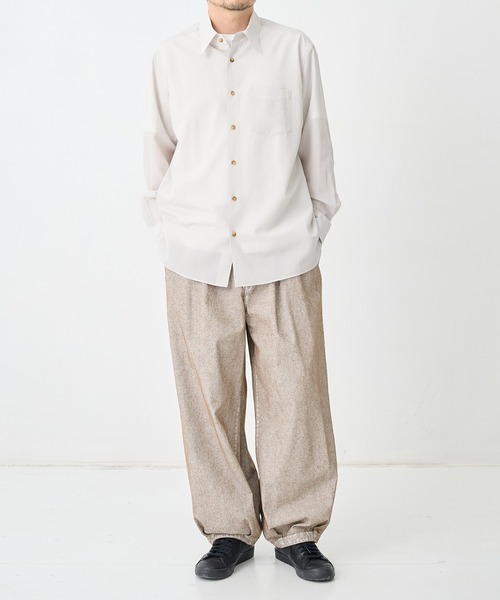 THE TOKYO(ザトウキョウ)の「【irenisa/イレニサ】別注VOLUME PANTS(その他パンツ・メンズ・ブラック/ベージュ・3/4/2)」の19枚目の写真