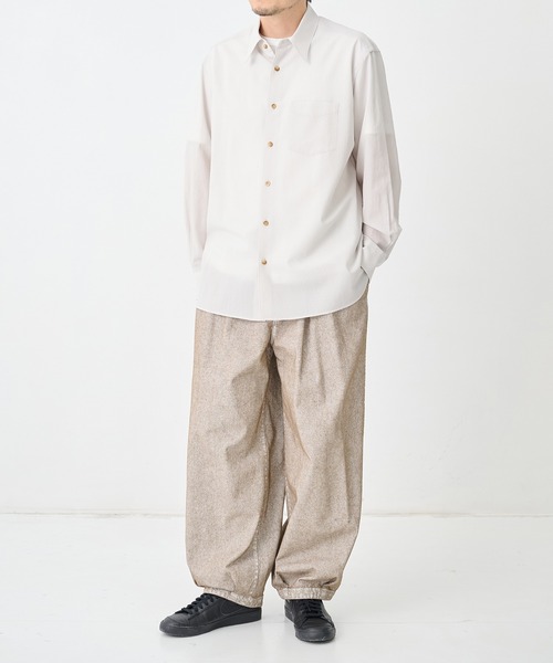 THE TOKYO(ザトウキョウ)の「【irenisa/イレニサ】別注VOLUME PANTS(その他パンツ・メンズ・ブラック/ベージュ・3/4/2)」の20枚目の写真