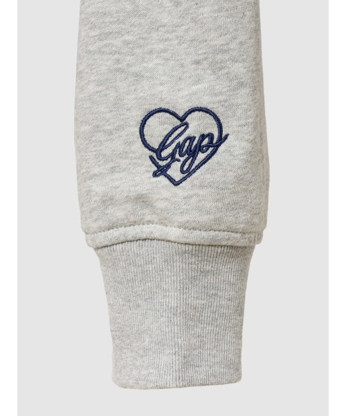 GAP（ギャップ）の「ヴィンテージソフト フレンチテリー モックネック ジップアップジャケット（スウェット・レディース・ネイビー/グレー・XS/XXS/XL/L/S/M）」の3枚目の写真