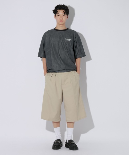 LAKOLE（ラコレ）の「TRショートスラックス / 1050804（スラックス・メンズ・ベージュ/ブラック・MEDIUM/LARGE）」の5枚目の写真