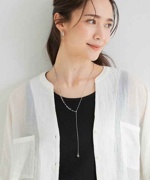 SHOO・LA・RUE（シューラルー）の「【2WAY】つぶチェーンネックレス（ネックレス・レディース・シルバー/ピンクゴールド/ゴールド・00）」の4枚目の写真