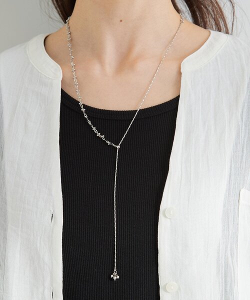SHOO・LA・RUE（シューラルー）の「【2WAY】つぶチェーンネックレス（ネックレス・レディース・シルバー/ピンクゴールド/ゴールド・00）」の12枚目の写真