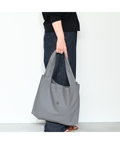 CLEDRAN(クレドラン)の「【A4対応 小分け収納】CL4039 COTON FUNCTION TOTE(トートバッグ・レディース・ブラック/ブラウン/グレー・FREE)」の12枚目の写真