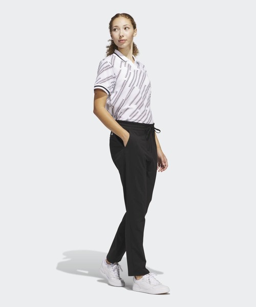 adidas(アディダス)の「ビヨンド ザ コース ベーシック アンクルパンツ【adidas Golf/アディダスゴルフ】(スウェットパンツ・レディース・ブラック・XX-LARGE/LARGE/X-LARGE/SMALL/X-SMALL/MEDIUM)」の5枚目の写真