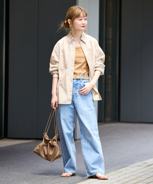 B.C STOCK(ベーセーストック)の「AULENTTI / オウレンティ 2WAYレザーバッグ(ショルダーバッグ・レディース・ブラック/キャメル・FREE)」の20枚目の写真