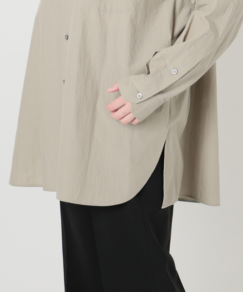VERMEIL par iena（ヴェルメイユパーイエナ）の「TICCA ティッカ スクエアハイネックシャツ UNI 263401112（シャツ/ブラウス・レディース・ベージュ・FREE）」の13枚目の写真