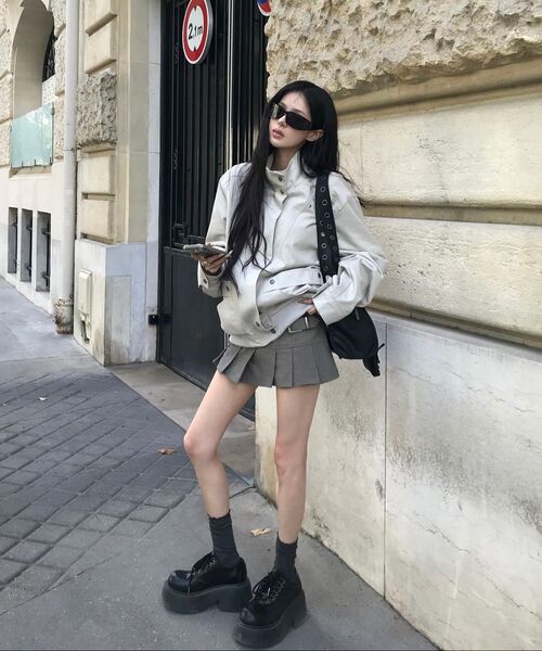 KHAKIPOINT（カーキポイント）の「Eyelet Belt Bag (black)（ショルダーバッグ・レディース・その他・FREE）」の10枚目の写真