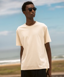 AKM Contemporary(エイケイエムコンテンポラリー)シルクブレンドクルーネックTシャツ