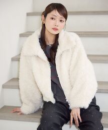 RETRO GIRL | アソートフェイクファーブルゾン(その他アウター)