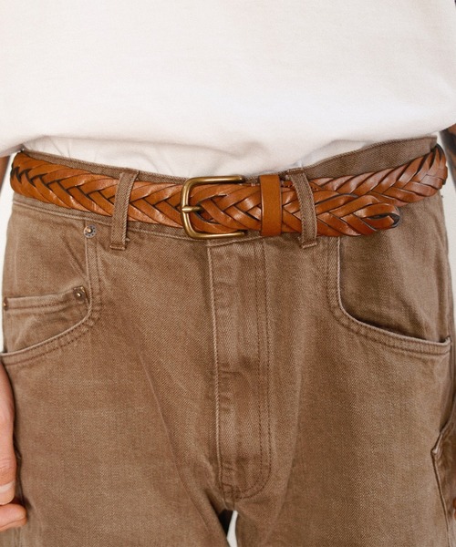 KHOKI(コッキ)の「【KHOKI】3D cutting denim pants(デニムパンツ・メンズ・ブラウン・1/2/3)」の10枚目の写真