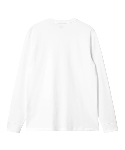 Carhartt(カーハート)の「Carhartt WIP/カーハート ダブリューアイピー 長袖 Tシャツ ロンT ワンポイントロゴ ポケット ポケT ロングスリーブポケットTシャツ L/S Pocket T-Shirt I030437-26FW(Tシャツ/カットソー・メンズ・ブラック・S/M/L)」の5枚目の写真