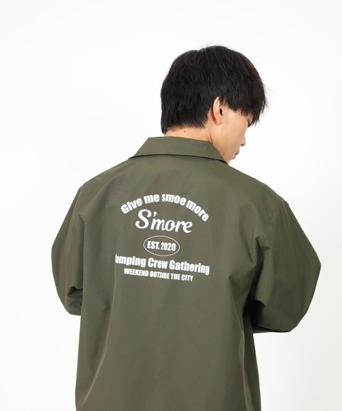 S'more(スモア)の「Coach jacket(その他アウター・メンズ・ダークグレー/ダークグリーン・MEDIUM/SMALL/X-LARGE/LARGE)」の4枚目の写真