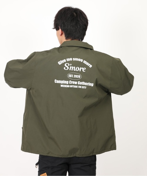 S'more(スモア)の「Coach jacket(その他アウター・メンズ・ダークグレー/ダークグリーン・MEDIUM/SMALL/X-LARGE/LARGE)」の7枚目の写真