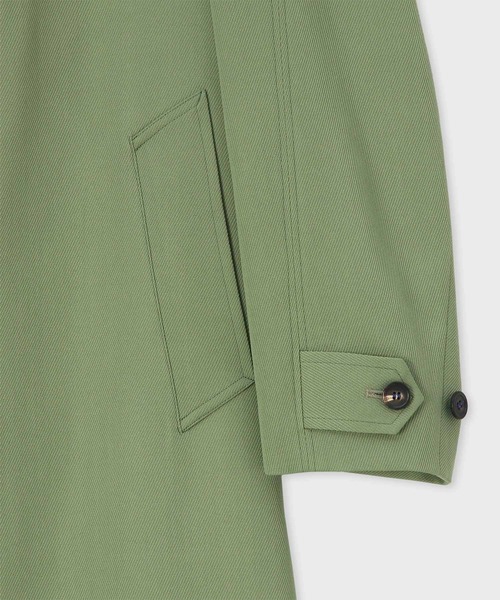 Paul Smith(ポールスミス)の「"Cavalry Twill" ダブルブレスト ロングコート / 263158 A260(その他アウター・メンズ・カーキブラウン/レッド/ネイビー/グリーン・MEDIUM/SMALL/X-LARGE/LARGE)」の13枚目の写真