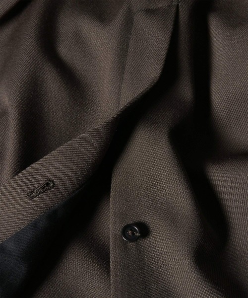 Paul Smith(ポールスミス)の「"Cavalry Twill" ダブルブレスト ロングコート / 263158 A260(その他アウター・メンズ・カーキブラウン/レッド/ネイビー/グリーン・MEDIUM/SMALL/X-LARGE/LARGE)」の10枚目の写真