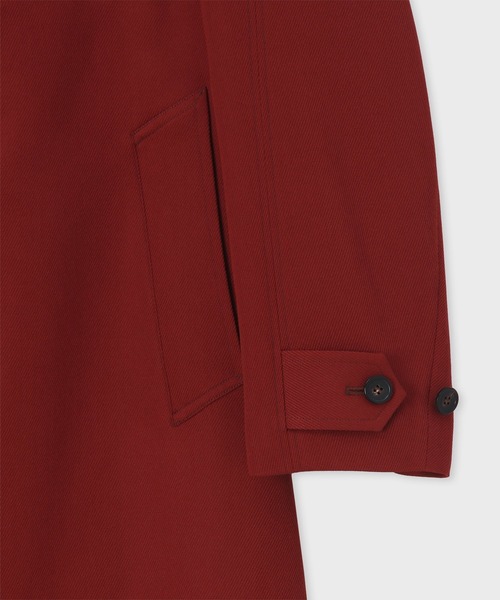 Paul Smith(ポールスミス)の「"Cavalry Twill" ダブルブレスト ロングコート / 263158 A260(その他アウター・メンズ・カーキブラウン/レッド/ネイビー/グリーン・MEDIUM/SMALL/X-LARGE/LARGE)」の20枚目の写真