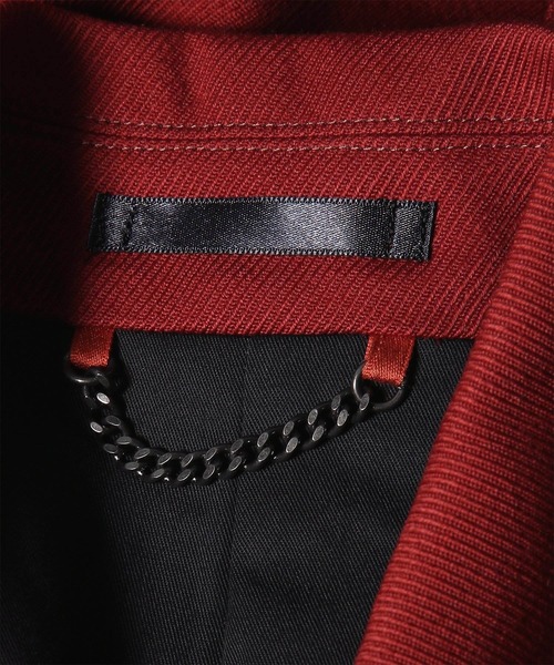 Paul Smith(ポールスミス)の「"Cavalry Twill" ダブルブレスト ロングコート / 263158 A260(その他アウター・メンズ・カーキブラウン/レッド/ネイビー/グリーン・MEDIUM/SMALL/X-LARGE/LARGE)」の22枚目の写真