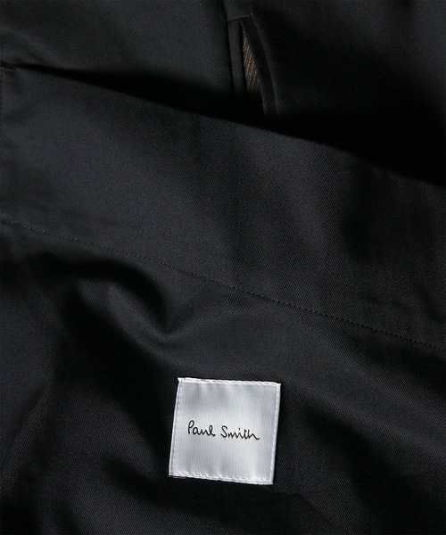 Paul Smith(ポールスミス)の「"Cavalry Twill" ダブルブレスト ロングコート / 263158 A260(その他アウター・メンズ・カーキブラウン/レッド/ネイビー/グリーン・MEDIUM/SMALL/X-LARGE/LARGE)」の11枚目の写真