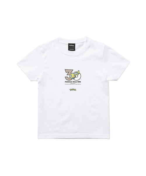 ZOZOSPOT(ゾゾスポット)の「Pokemon 30th Anniversary 1025 T-shirt 「ノココッチ(ふたふしフォルム)」(Tシャツ/カットソー・レディース・ホワイト・160cm/150cm/140cm/130cm/120cm/110cm/100cm/XXX-LARGE/XX-LARGE/X-LARGE/LARGE/MEDIUM/SMALL)」の2枚目の写真