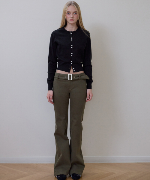 ROSEFRANTZ（ロゼフランツ）の「Double Button Cardigan [Black]（カーディガン/ボレロ・レディース・ブラック・OS）」の2枚目の写真