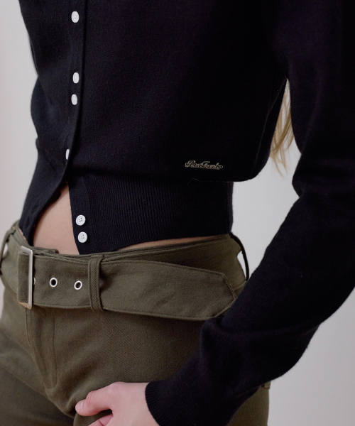 ROSEFRANTZ（ロゼフランツ）の「Double Button Cardigan [Black]（カーディガン/ボレロ・レディース・ブラック・OS）」の8枚目の写真