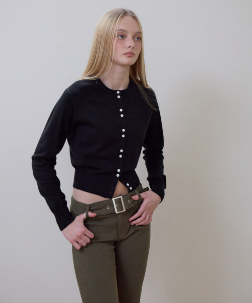 ROSEFRANTZ（ロゼフランツ）の「Double Button Cardigan [Black]（カーディガン/ボレロ・レディース・ブラック・OS）」の10枚目の写真