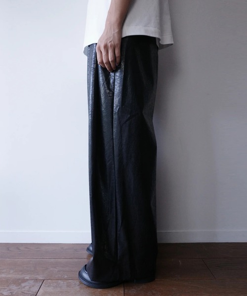 SHINYAKOZUKA(シンヤコヅカ)の「【SHINYAKOZUKA】dear baggy(ISSUE#9)(その他パンツ・メンズ・ブラック・M/S)」の5枚目の写真