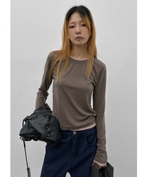 [MADE] トゥロンレイヤード長袖Tシャツ