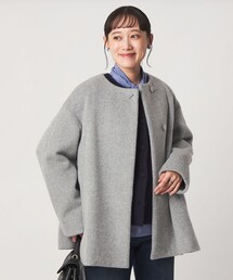 ［size SHORTあり］アンゴラビーバー ミドルコート