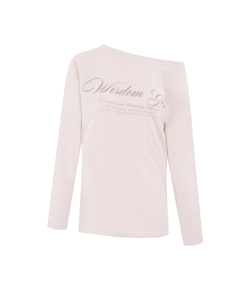 REISE MIYA（レイズミヤ）の「SOAPY ワンショルダートップ [BABY PINK]（Tシャツ/カットソー・レディース・その他・OS）」の4枚目の写真