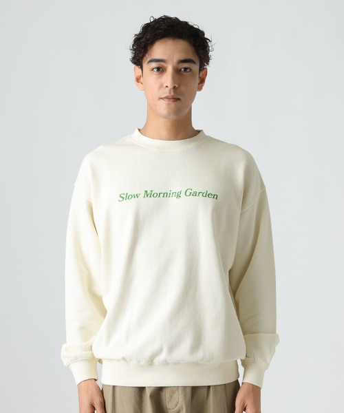 BAYFLOW(ベイフロー)の「ヴィンテージアニマルスウェット(スウェット・メンズ・カーキ/ネイビー/オフホワイト・MEDIUM/LARGE/SMALL)」の12枚目の写真