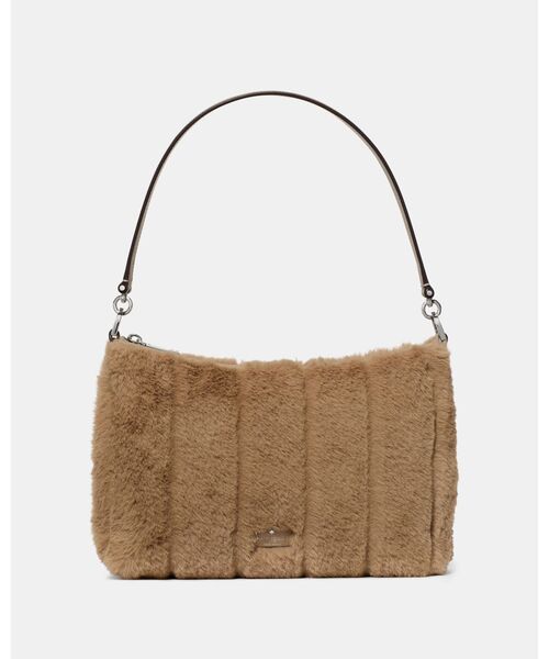 kate spade new york（ケイトスペード ニューヨーク）の「マルゴー フォ ーファー ミディアム ショルダー バッグ（ショルダーバッグ・レディース・ベージュ・ONESIZE）」の3枚目の写真