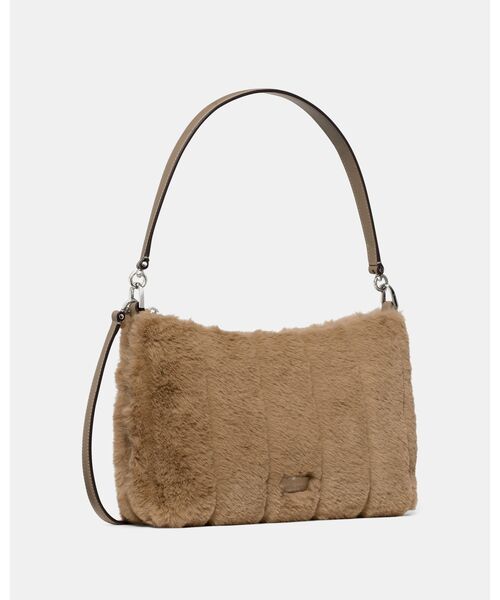kate spade new york（ケイトスペード ニューヨーク）の「マルゴー フォ ーファー ミディアム ショルダー バッグ（ショルダーバッグ・レディース・ベージュ・ONESIZE）」の4枚目の写真