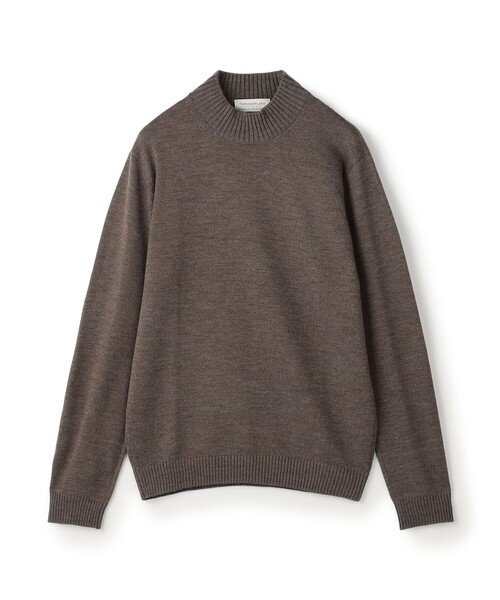 TOMORROWLAND (トゥモローランド)の「【WEB先行予約】TOMORROWLAND tricot メリノベーシック モックネックプルオーバー(ニット/セーター・メンズ・サックスブルー/チャコールグレー/レッド/ネイビー/ブラウン/ホワイト・XL/L/S/M)」の4枚目の写真