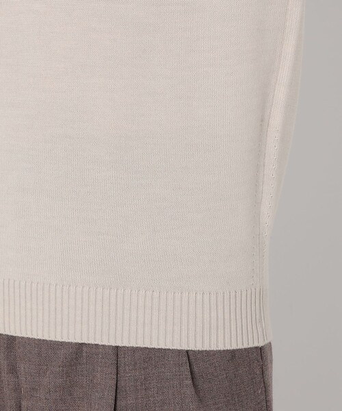 TOMORROWLAND (トゥモローランド)の「【WEB先行予約】TOMORROWLAND tricot メリノベーシック モックネックプルオーバー(ニット/セーター・メンズ・サックスブルー/チャコールグレー/レッド/ネイビー/ブラウン/ホワイト・XL/L/S/M)」の14枚目の写真