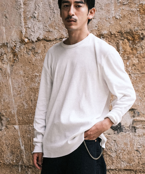 VDR（ブイディアール）の「ROUGH クルーネック [バニラ]（Tシャツ/カットソー・メンズ・その他・MEDIUM/LARGE/X-LARGE）」の5枚目の写真