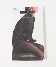 SWEDISH STOCKING（スウェディッシュストッキングス）の「＜SWEDISH STOCKINGS＞VivecaStripeNV タイツ＜ Select by EMMEL REFINES ＞（タイツ/ストッキング）」