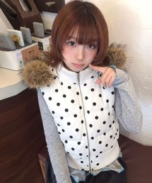 ダウンベスト（ホワイト/白色系・フードあり）ファッション通販 - ZOZOTOWN