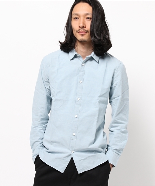Levi's Made & Crafted(リーバイスメイドアンドクラフテッド)の「Levi's Made & Crafted スタンダード スリムシャツ(シャツ/ブラウス・メンズ・ライトブルー・1/2)」の1枚目の写真