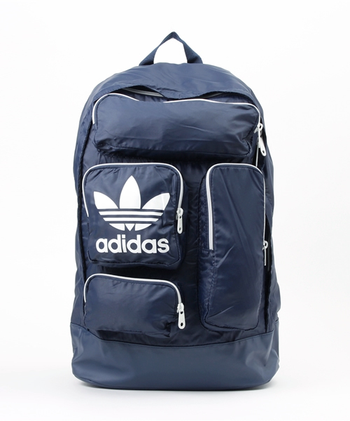 adidas Originals（アディダスオリジナルス）の「オリジナルス リュック バックパック  [BACKPACK PATCH]（バックパック/リュック・メンズ・ネイビー/ブラック/ダークネイビー・FREE）」の3枚目の写真